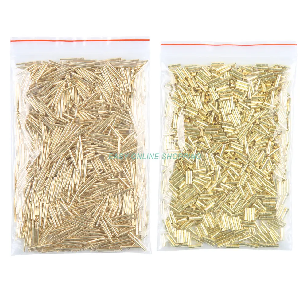 

1000sets New Dental Special sets of Brass Nails Dental Dowel Pins Laboratory 1000 pins and 1000 sleeves For Dental Lab Tool