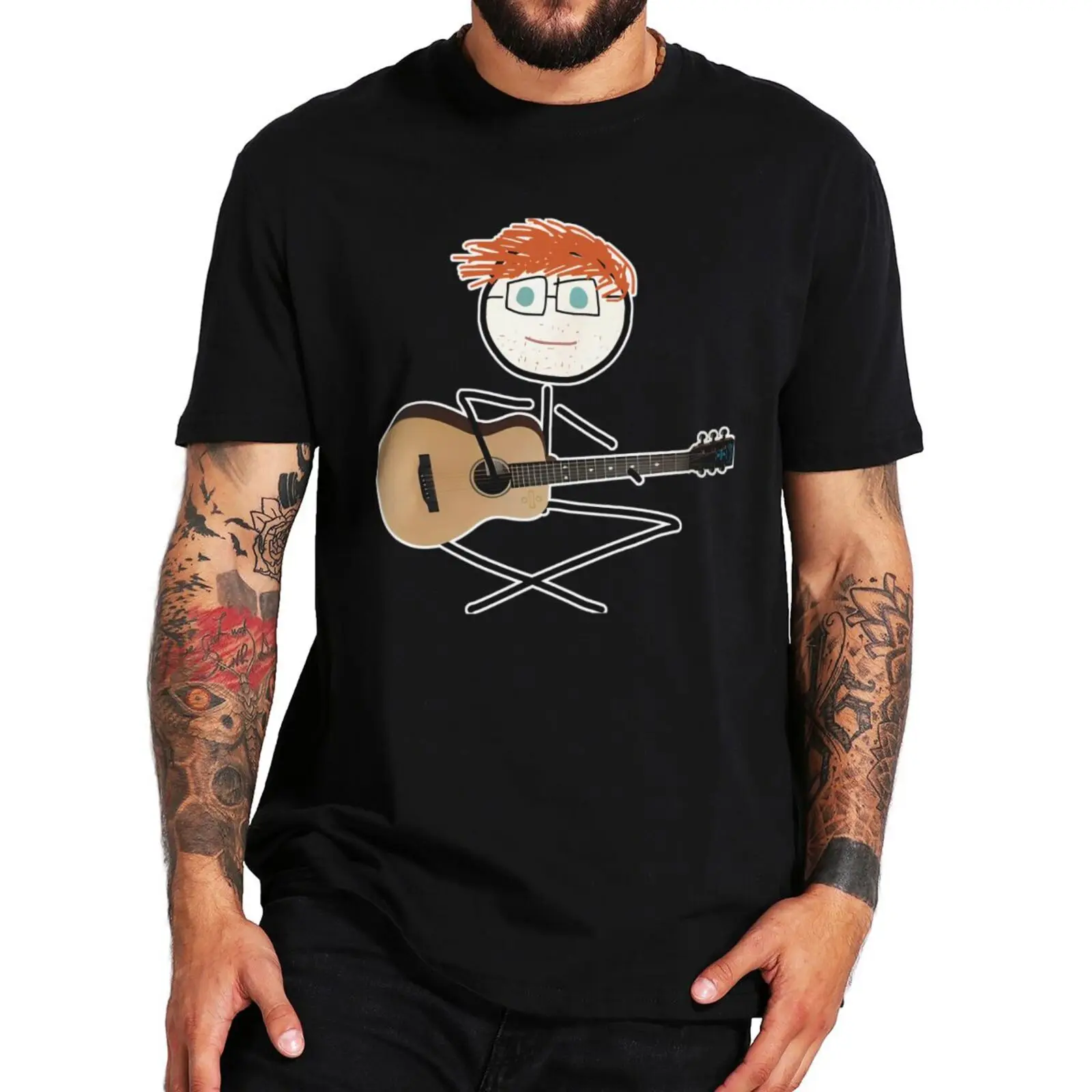 

Ed Sheeran T Shirt The Mathematics Gift For Fans Retro Streetwears 100% Cotton Unisex Summer Soft O-neck T-shirts EU Size