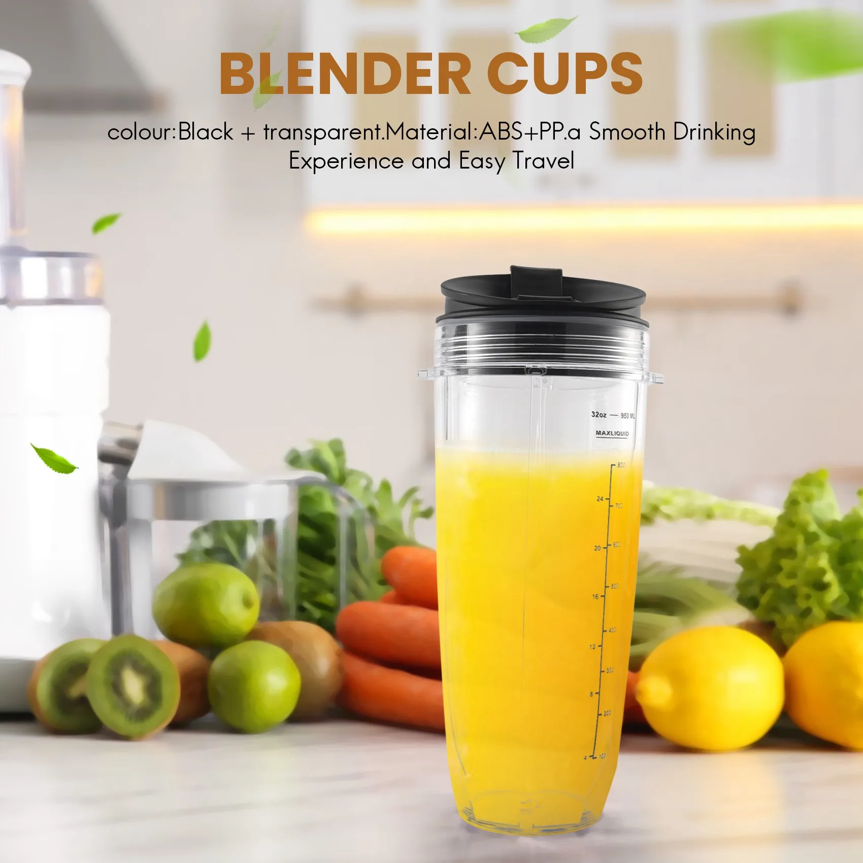 Чашка на 32 унции с герметичной крышкой. Запасные части и аксессуары Ninja для Nutri