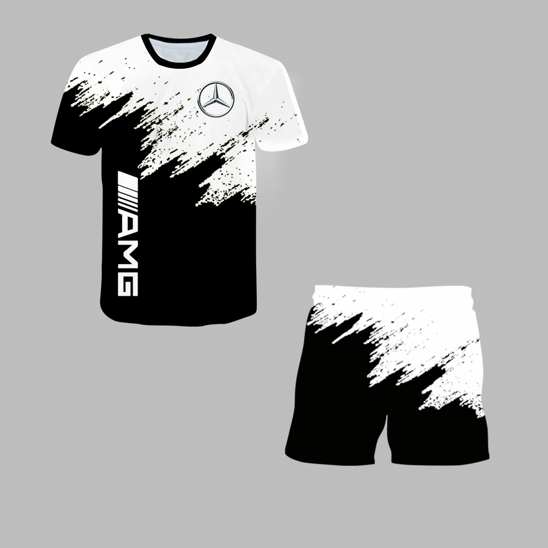 

2022 New Premium Car Logo 3D Printed Casual Outdoor T Shirt Short Sleeve Biker Suit O Neck Oversized T Shirt Summer Clothing