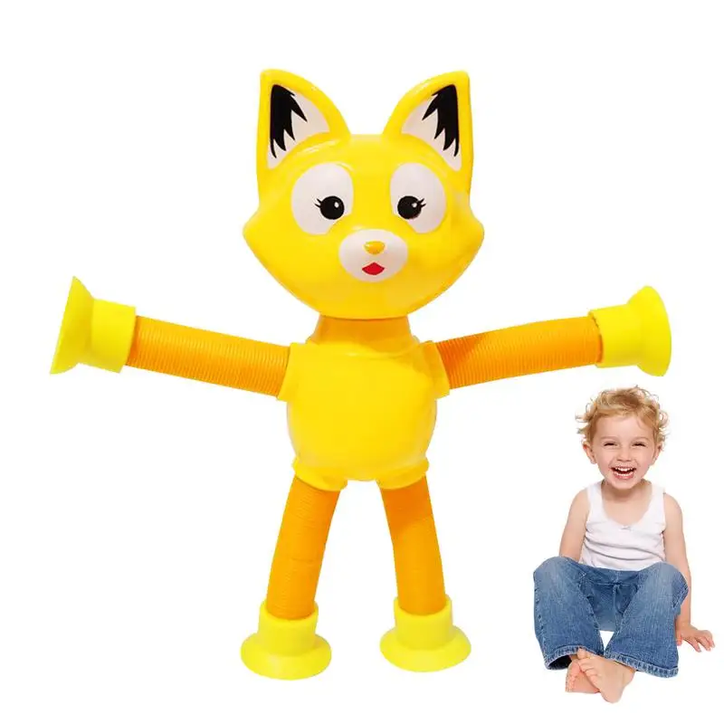 

Поп-трубки на присоске, игрушка для животных в темноте, игрушки-антистресс, сенсорная игрушка для мальчиков и девочек, вечерние сувениры, чулки