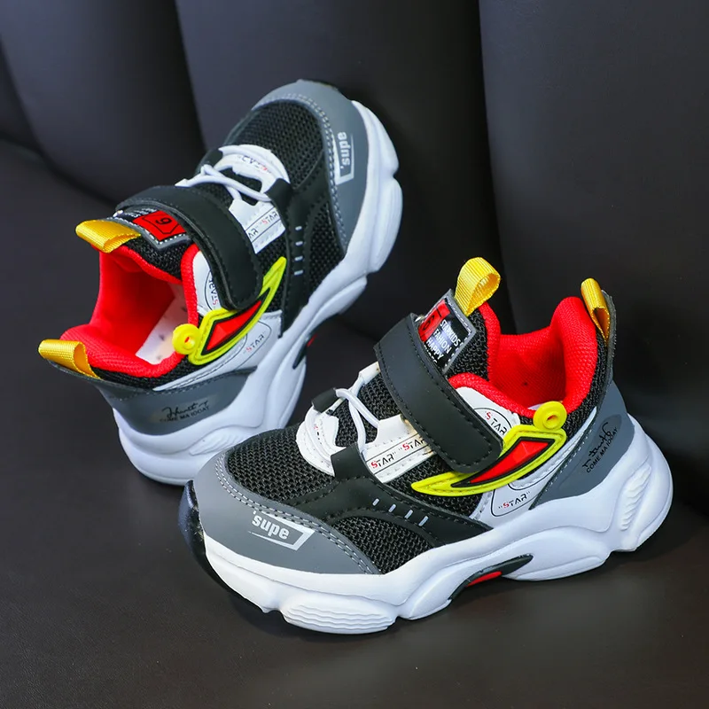 

Size 21-30 Baby Casual Shoes For Kids Boys Girls Spring Outdoor Non-slip Sport Shoes Breathable Running Sneakers tenis 1-5 years