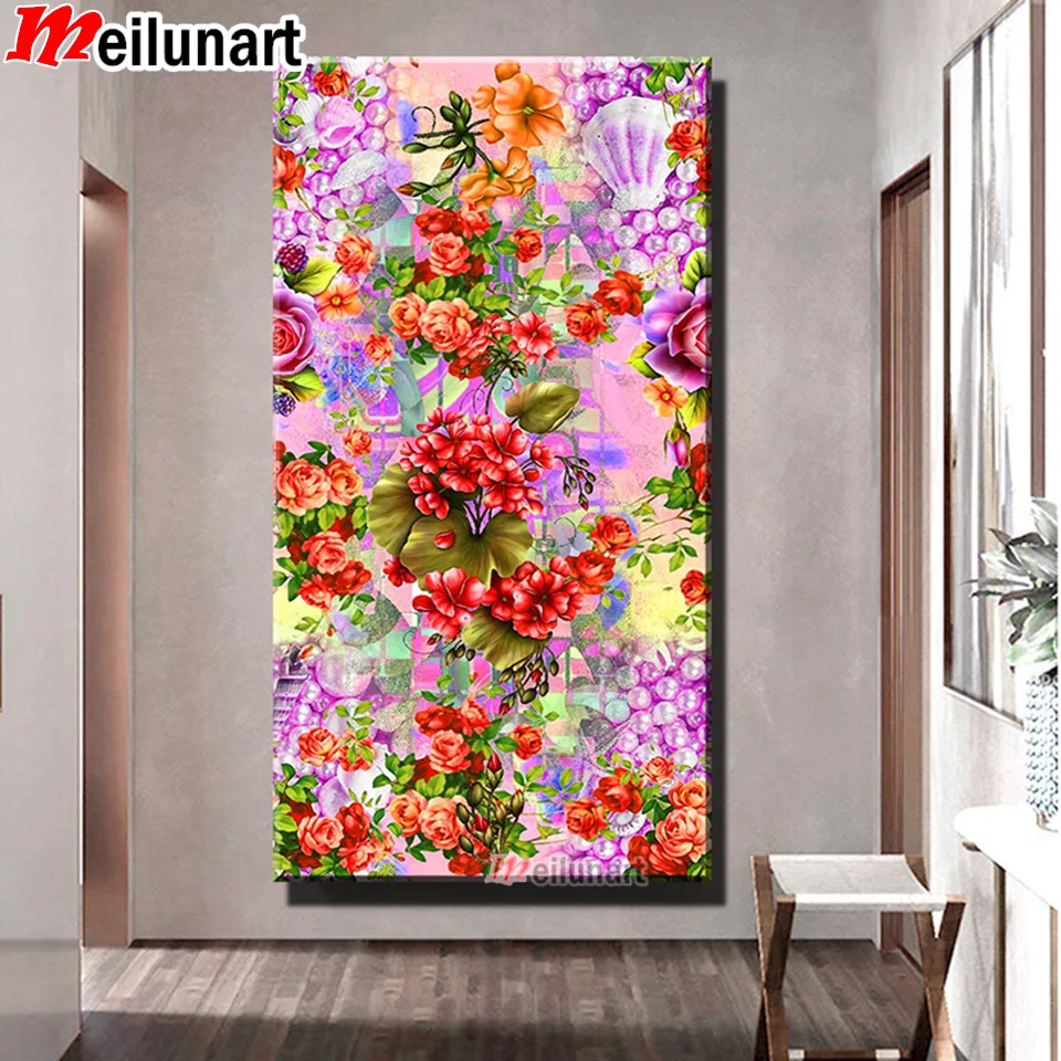 

Набор для алмазной живописи AS2668, 3d искусственная Бриллиантовая смола, квадратная мозаика 5D «сделай сам», большой размер, для декора гостино...