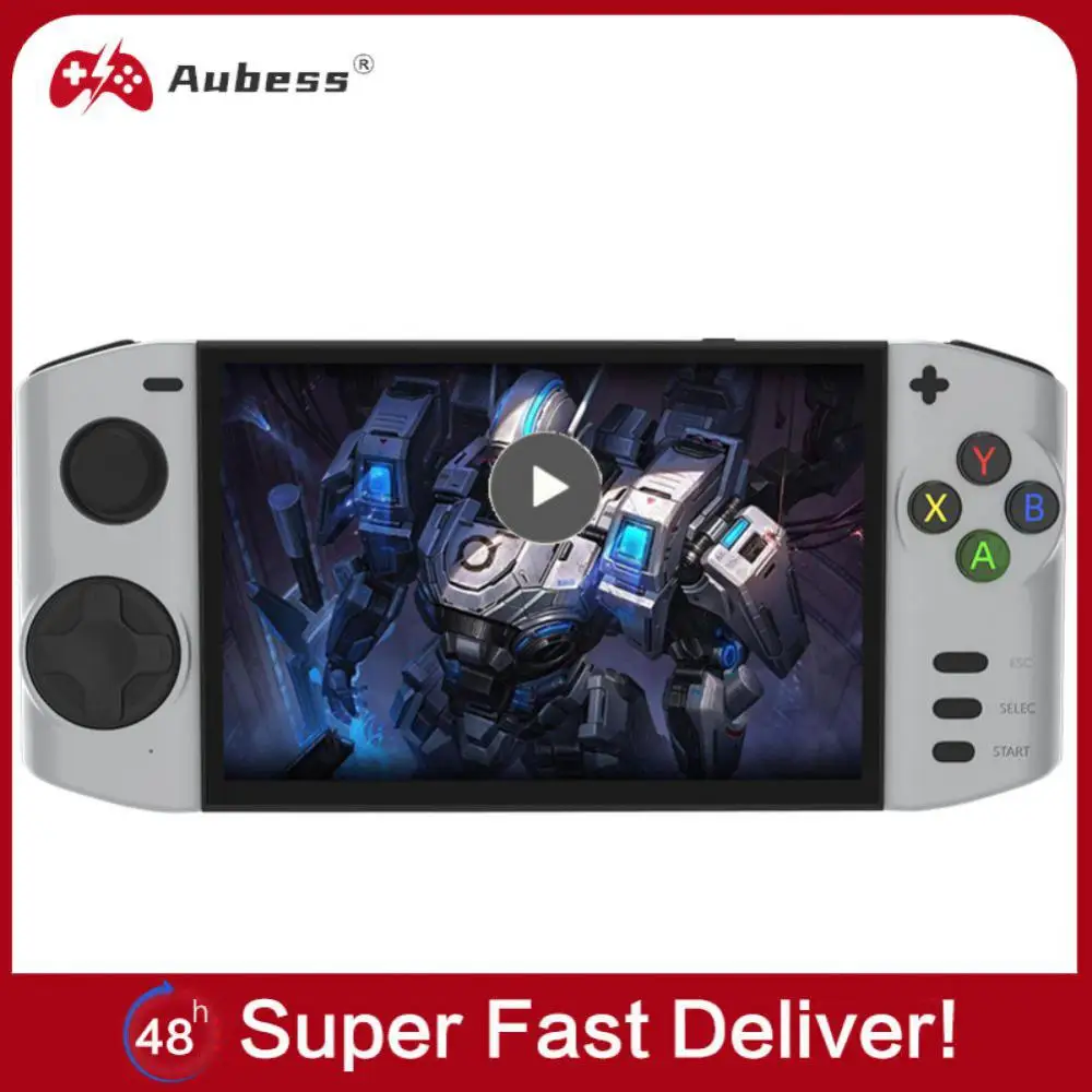 

Ips Touch Screen Game Console Mecha Handheld Game Machines High-definition Handheld Game Console Retro Console Multi-purpose