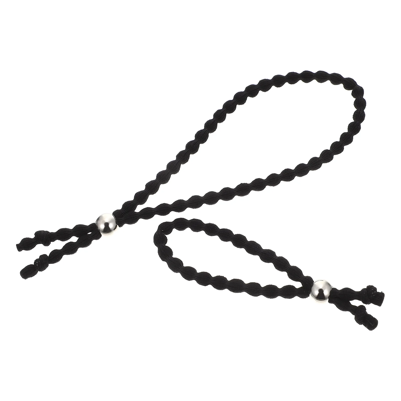 

2 Pcs Hair Ties Toddler Adjustable Rope Scrunchy Kids Ponytail Thin Cloth Women Girl