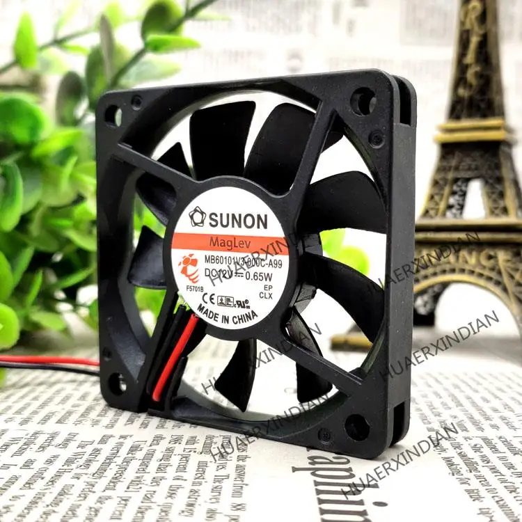 Новый семейный Вентилятор охлаждения 6010 12 В 0,65 Вт в сборе