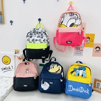 new fashion disney kindergarten childrens bag mickey mouse childrens bacpack mickey minnie mouse pattern backpack kids gifts