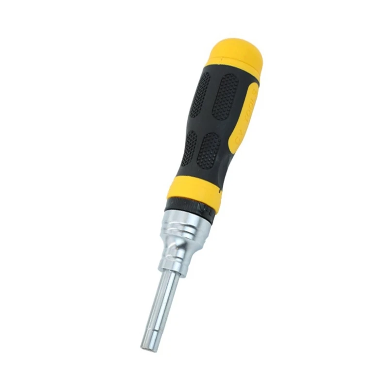 

19 in 1 Adjustable Precision Ratchet Screwdriver for Cross Hexagon Multi-Function Household Repair Hand Wrench Tools