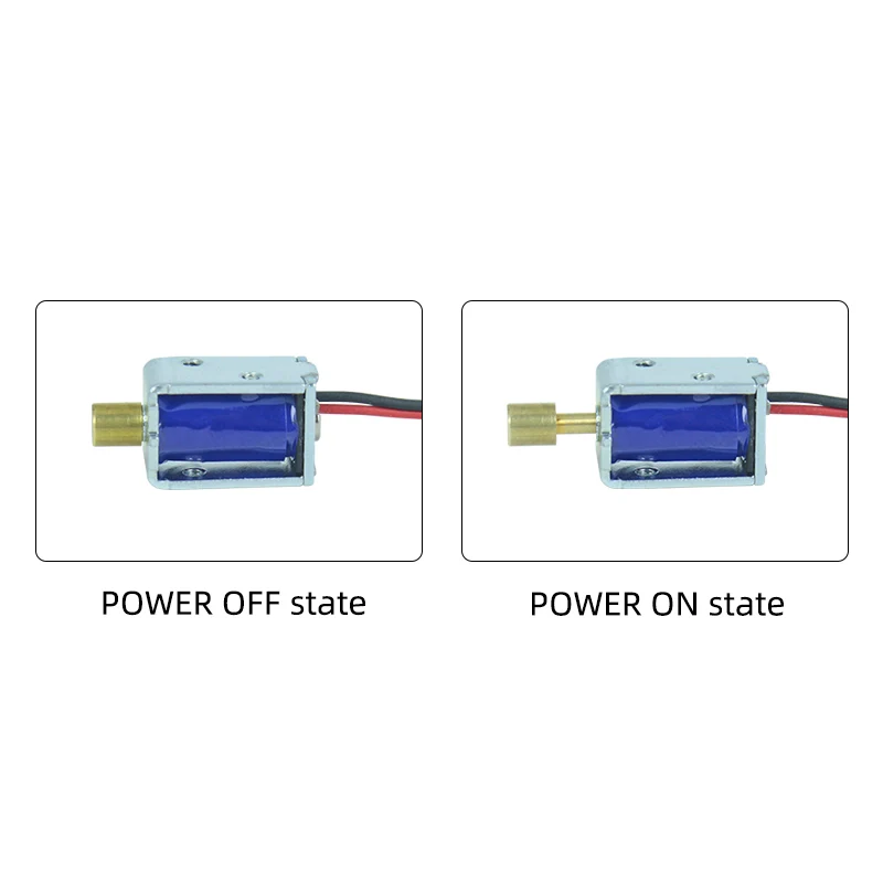LY011E Миниатюрный электромагнитный Железный выдвижной замок DC 3V5V24V электронный