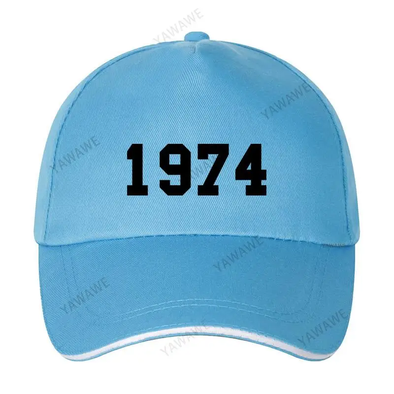

Baseball Cap Spring Summer Solid Sunhat 1974 yawawe brand Hip Hop Fishing Hat