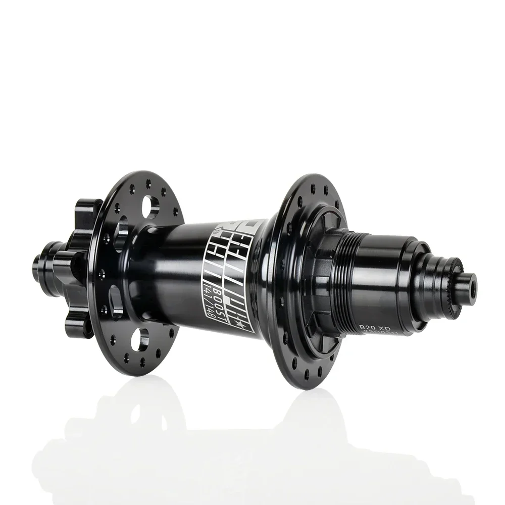 Koozer XM490pro Boost CR-Mo Стальная ось задняя 5x141 QR 12x148 мм THRU TA MTB Велосипедные ступицы 28 32