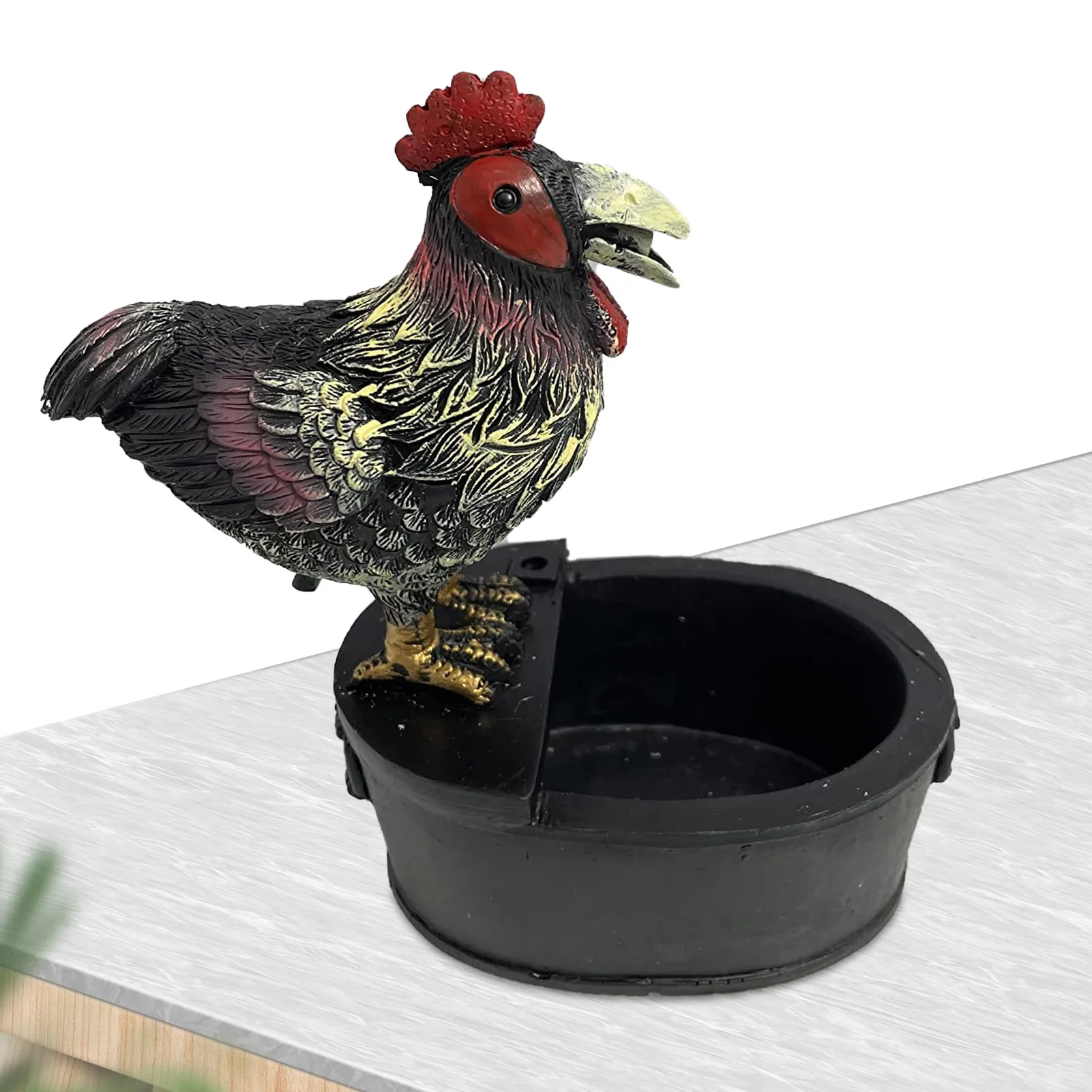 

Innovative Water Fountain Outdoor Funny Water Fountain Crow Rooster Owl Shape Design Garden Statues For Patio Yard Lawn