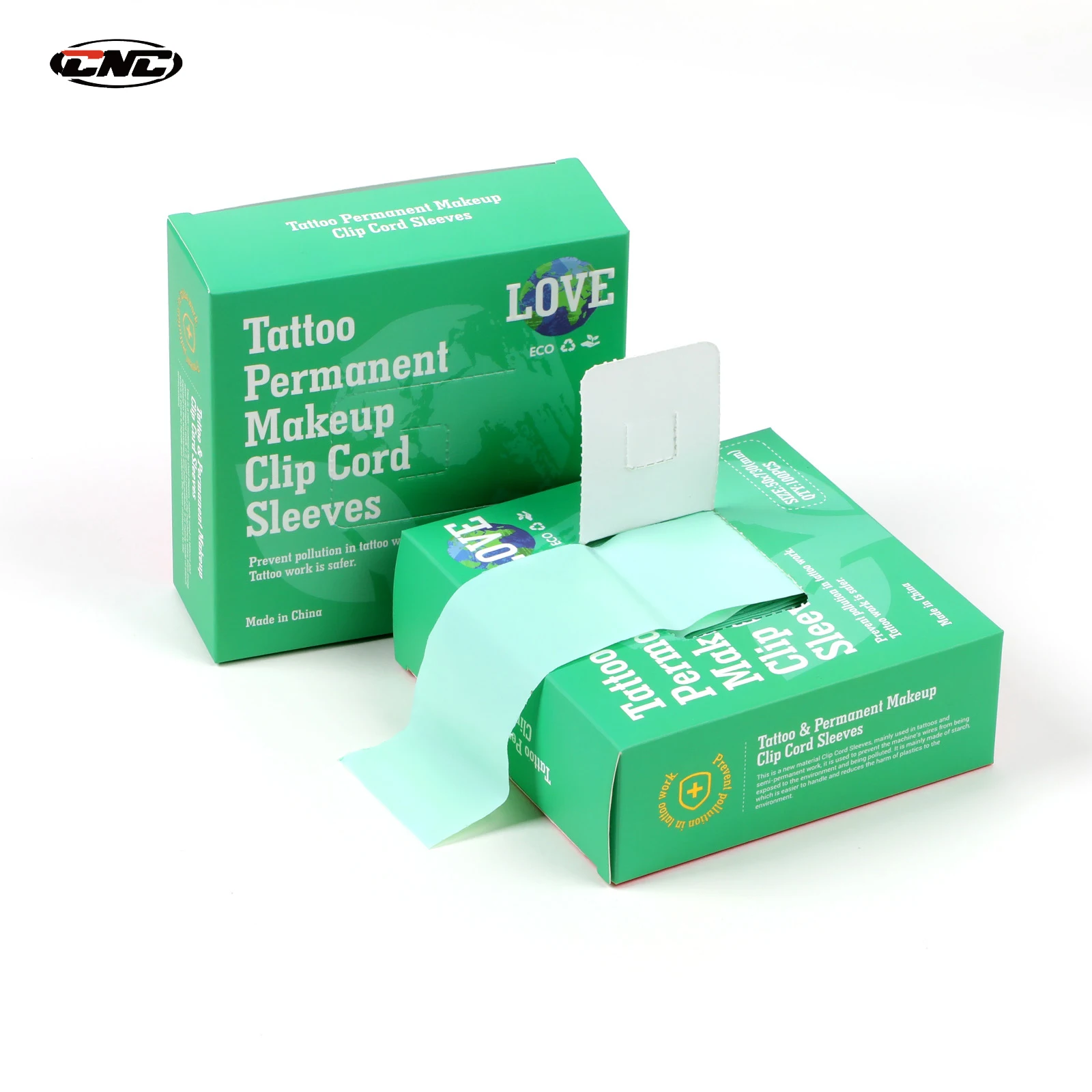 

CNC Biodegradable Tattoo Rope Sleeves 100Pcs/box 5cm-80cm Eco-friendly Tattoo Rope Bags Sleeves Tattoo Accessories Supplies