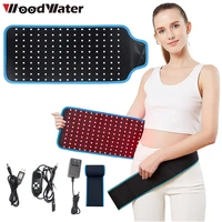 red infrared light therapy belt 660nm led red light 850nm near infrared light waist massager for slimming muscle pain relief