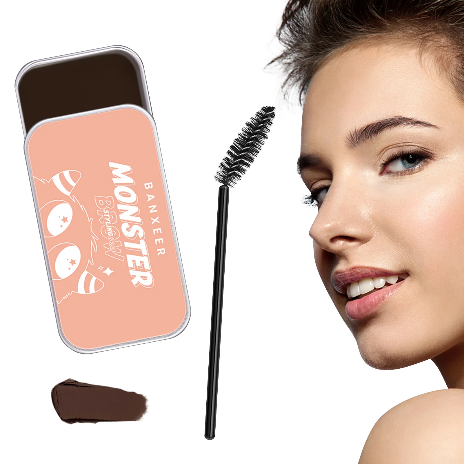 

Мыло для бровей 3D Мыло для укладки бровей стойкий восковой водостойкий помада для ламинирования бровей