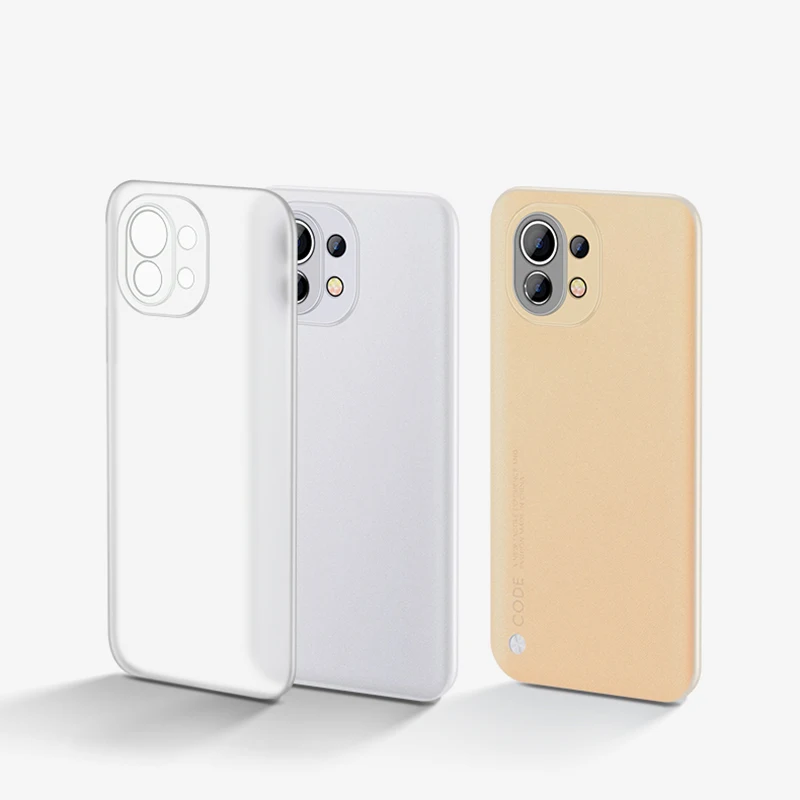 0.3mm Ultra Thin Soft TPU Case For Xiaomi Redmi Note 11S 10 10S 9 9S Mi 13 12 12S 12X 11i 11 Pro 10T Lite Poco F3 Matte Cover