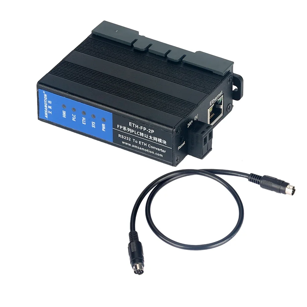 Преобразователь RS232 в ETH для Panasonic FP FP-XH FP-X FP-X0 FP0 FP0R FP2SH серии PLC модуль связи