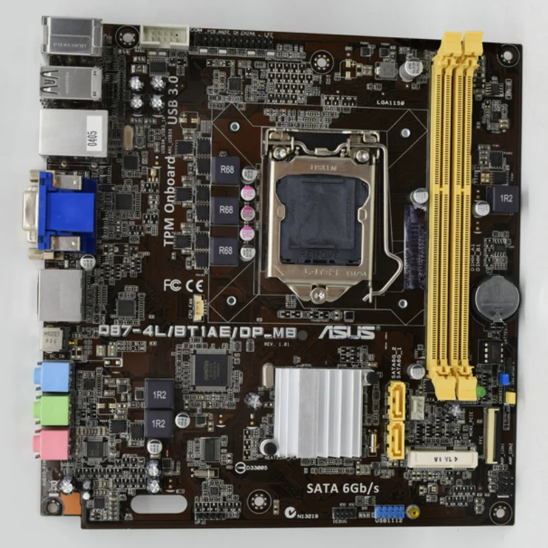 

Материнская плата ASUS Q87-4L BT1AE, материнская плата 1150 DDR3 Intel H87 Micro ATX PCI-E 3,0 SATA3 USB3.0 с поддержкой процессора Core i7 i5 i3