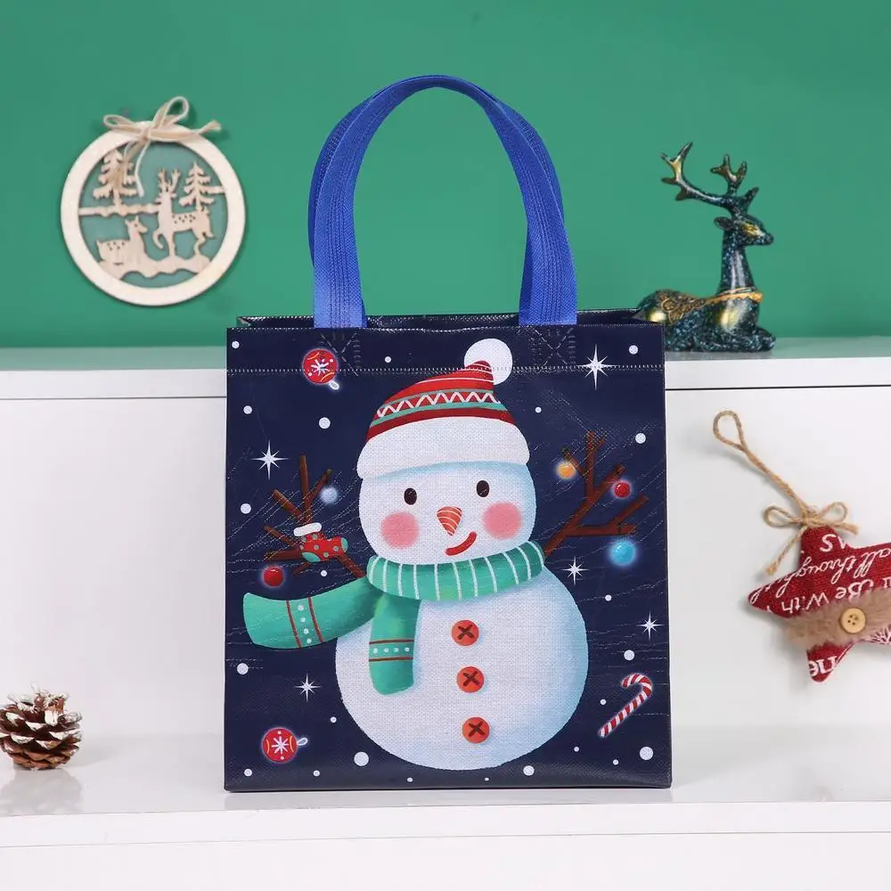 

Рождественские сумки-тоуты из нетканого материала