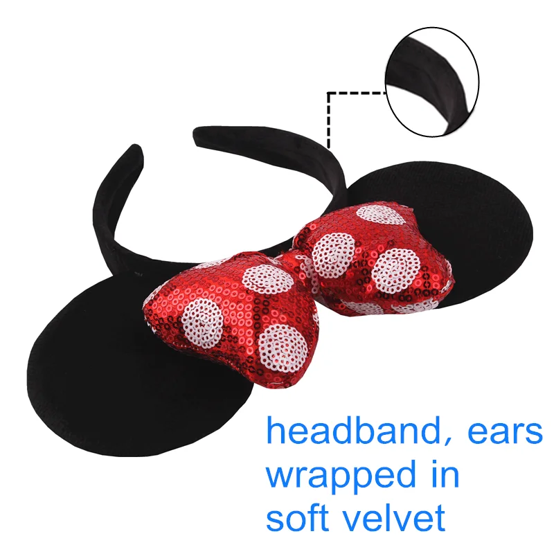 Лидер продаж классическая повязка на голову с бантом в горошек большого размера