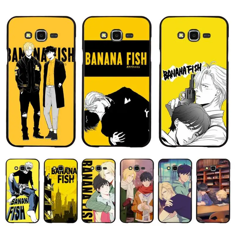 

banana fish Phone Case for Redmi 8 9 9A for Samsung J5 J6 Note9 for Huawei NOVA3E Mate20lite cover