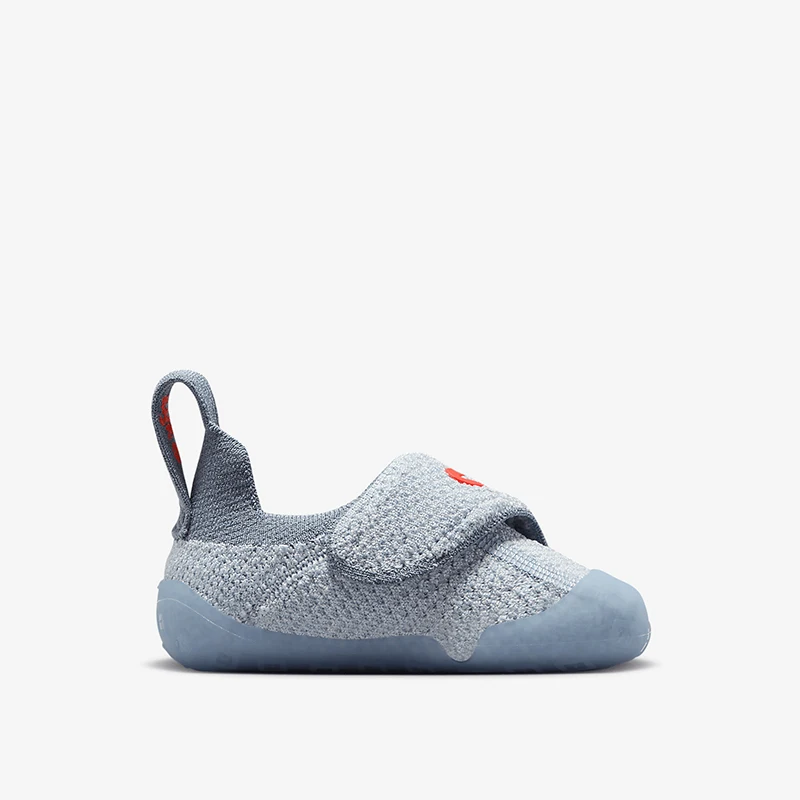 Фото Оригинальные легкие повседневные детские кроссовки Nike Swoosh 1 с застежкой-крючком FB3244-400 №3