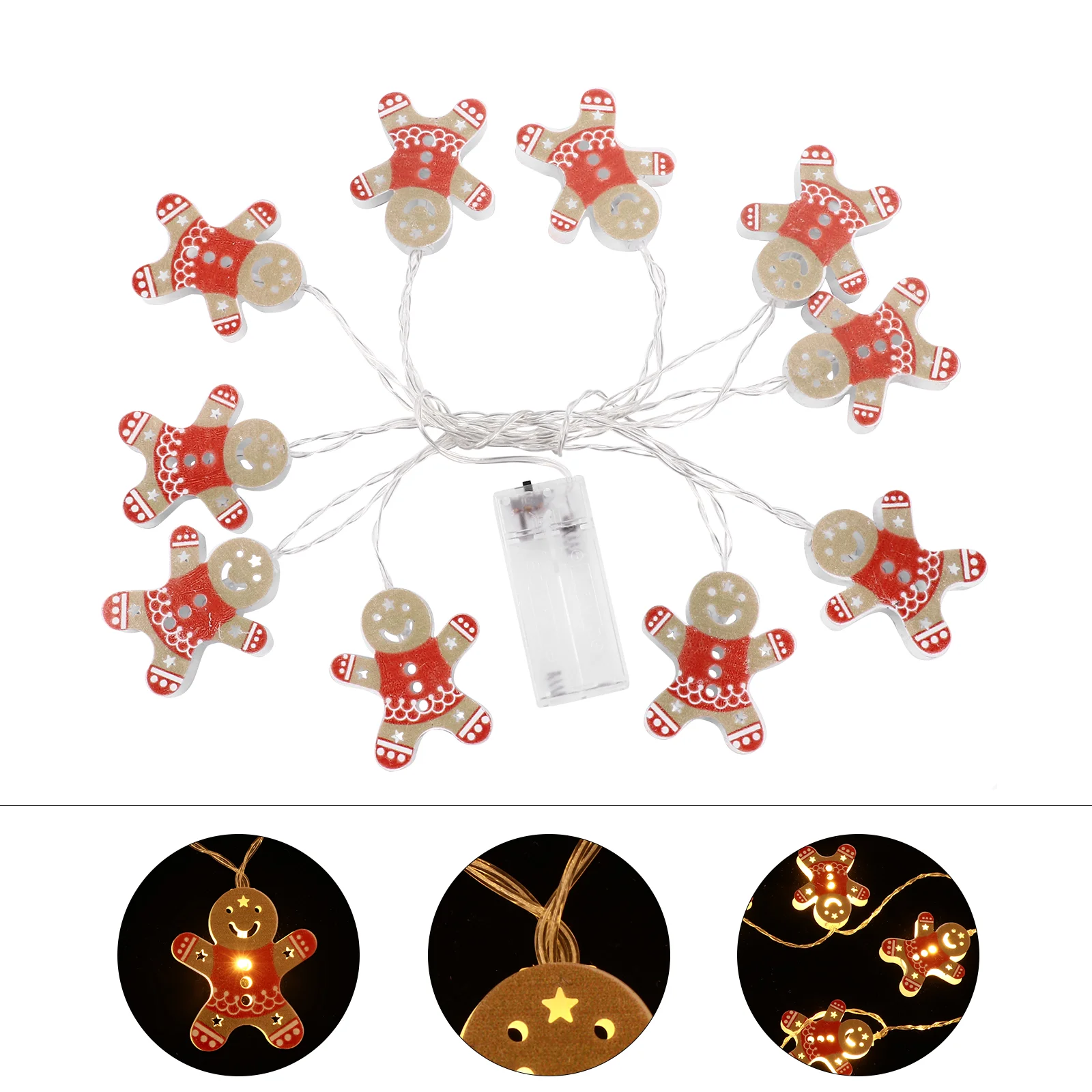 

Outdoor Decorative Lights Christmas String Supplies Props Hanging Party Holiday Decoration