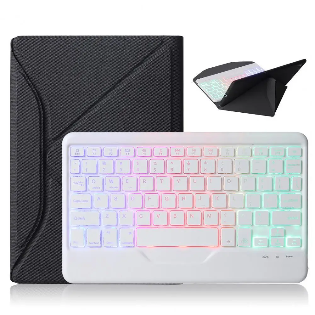 

Keyboard Case Detachable Bluetooth-compatible Keypad Case for Samsung TAB A8 SM-X205/X200