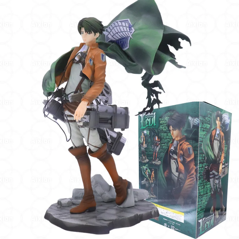 30cm Rival Ackerman Attack on Titan Anime Figure Shingeki no Kyojin Action Sentinel Figurine Model Doll |