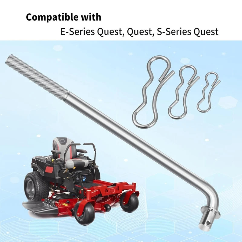 131-3945 Стержень для крепления на палубе косилки Toro Quest E-Series S-Series Timecutter SWX 4250 ZS 3200S 4200S