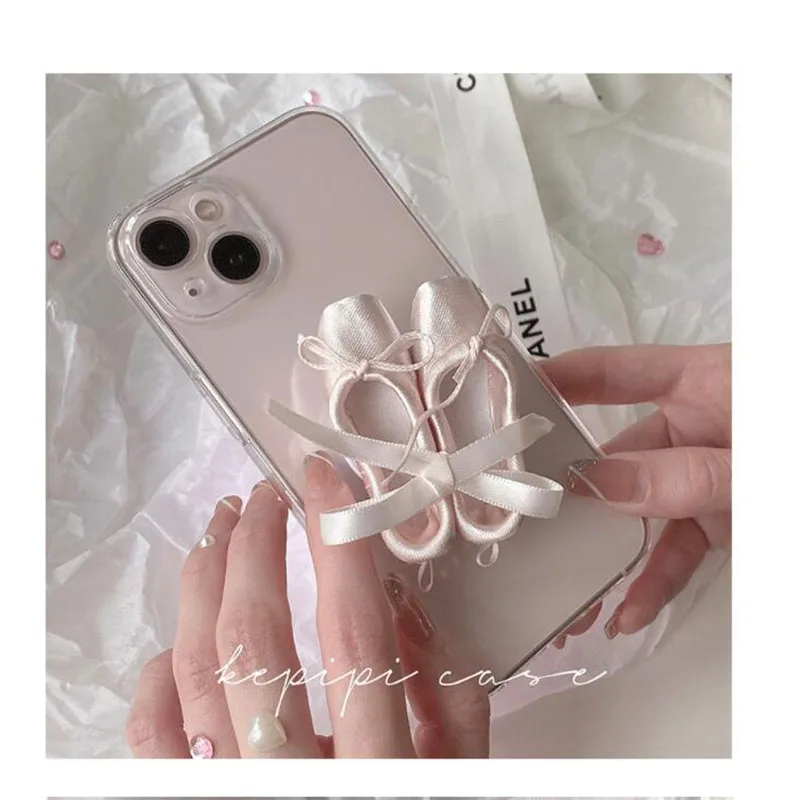 Ring Holder Stand Transparent Soft Phone Case For Iphone 13 