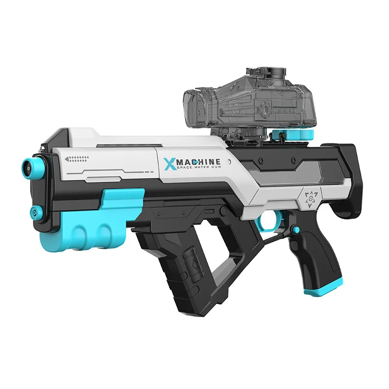 Летняя Детская трехфункциональная электрическая водяная пушка Скорпион