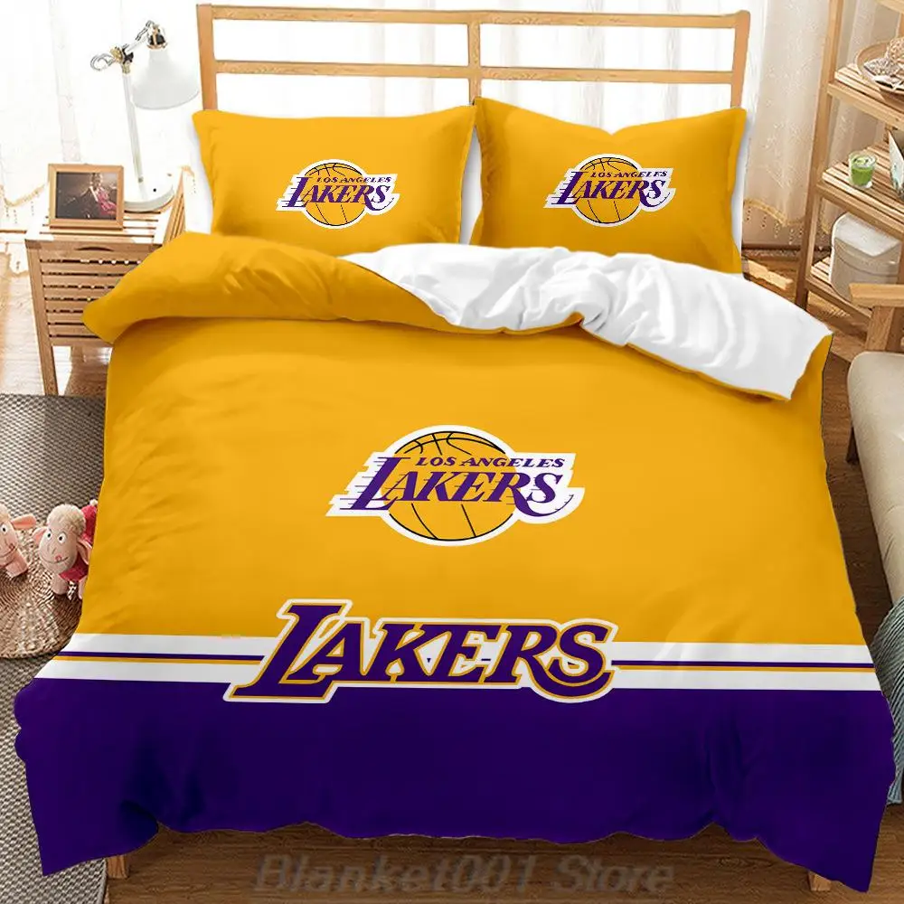 

2/3 Piece Cartoon European and American Basketball Bedding Set 3D Printing Home Textile Bedspread Cover