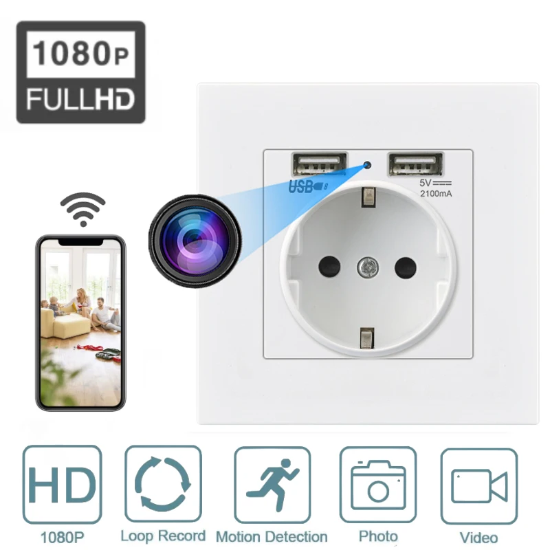 Сетевая Беспроводная IP-камера 1080P HD с поддержкой Wi-Fi | Безопасность и защита