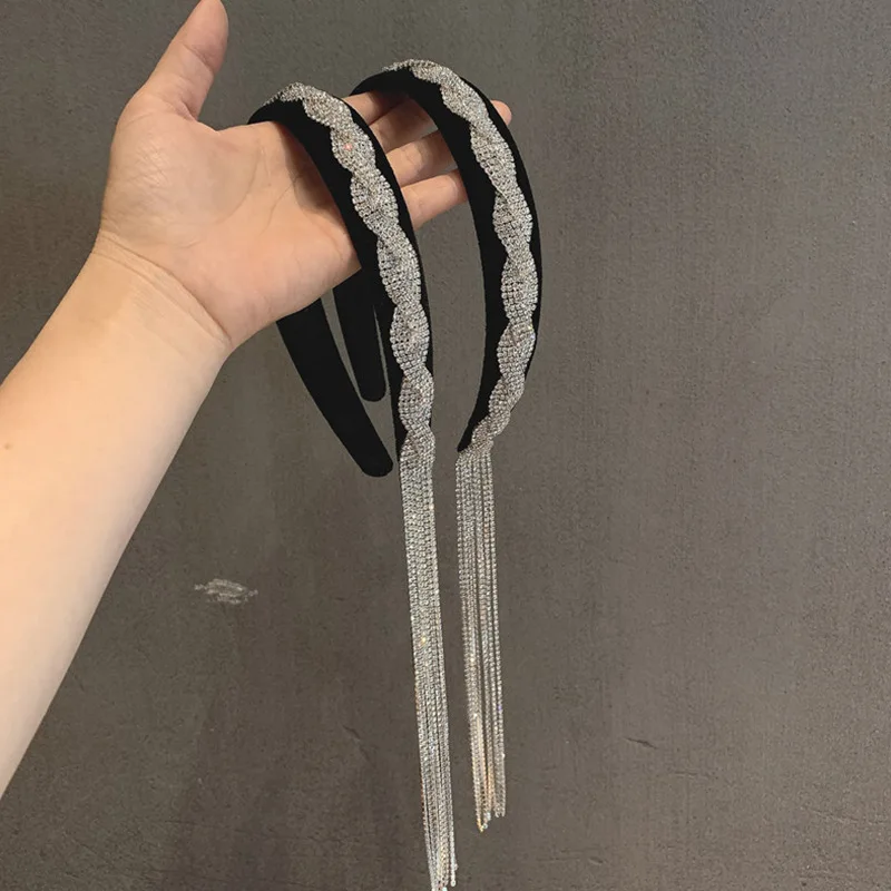 

Tassels Headband Beautiful Hair Hoop Bride Headpiece Hair Accessories For Women Girls TT@88