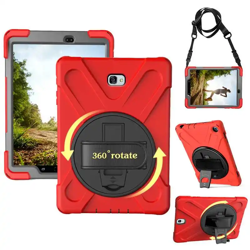 

Nonmeio Full Protection Armour Case For Samsung Galaxy Tab A 10.1 2016 T580 T585 Tablet Case Cover