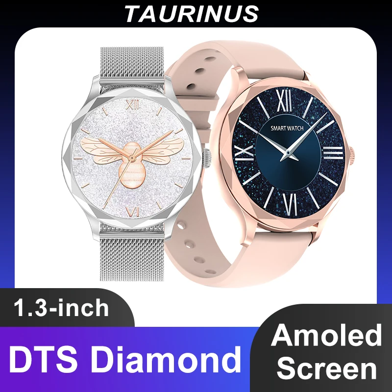 

AMOLED DT Diamond Smart Watch DTNO.1 Original Bluetooth Call Voice Assistant Password Blood Oxygen IP68 Waterproof Smartwatch
