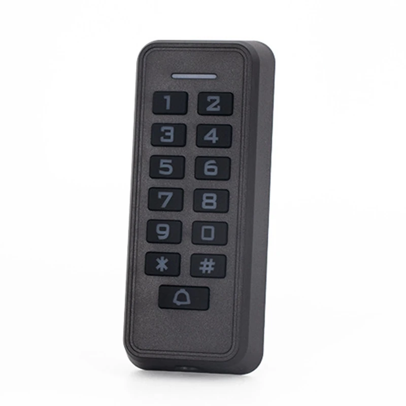 

Водонепроницаемая клавиатура, контроль доступа, автономная клавиатура, RFID-карта, подсветка входной двери, WG26, функция дверного замка, прило...