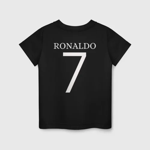 Детская футболка хлопок Манчестер Юнайтед Роналду 2021 |