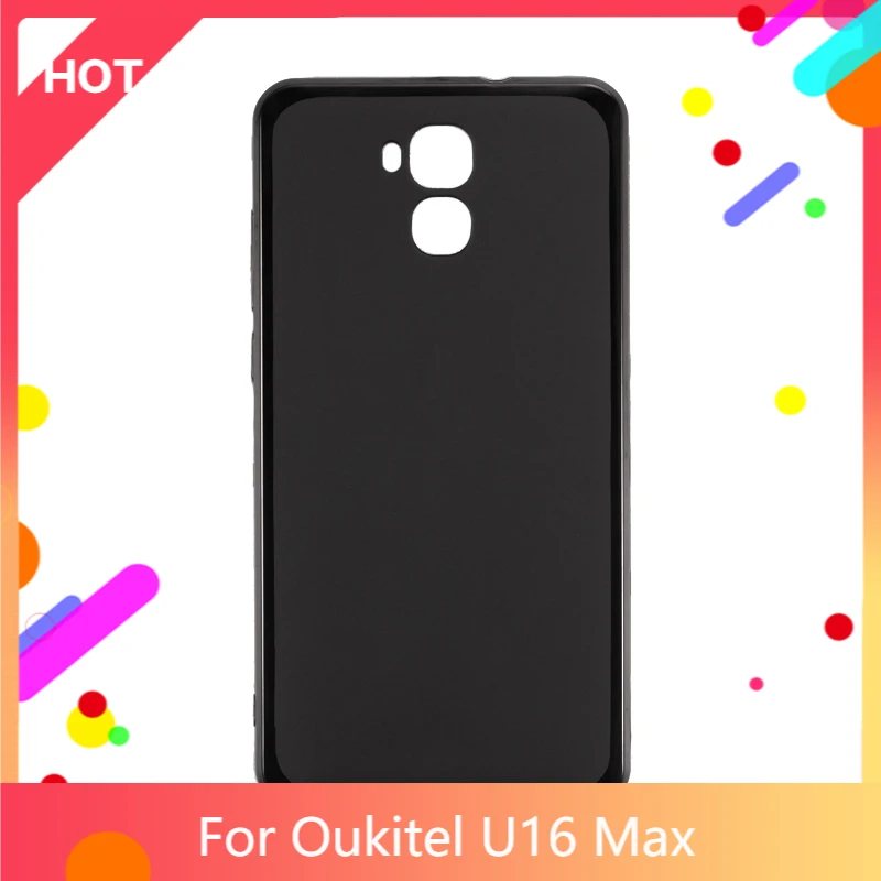 Чехол для Oukitel U16 Max Мягкая силиконовая задняя накладка из ТПУ матовый