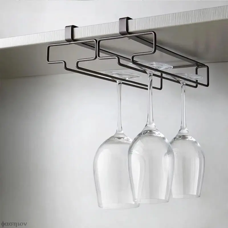 

Rack Stainless Iron Glass Organizer Paper Holder Easy Bar Roll Storage Wine Installation Hanger Shelf Steel Quality Stand High