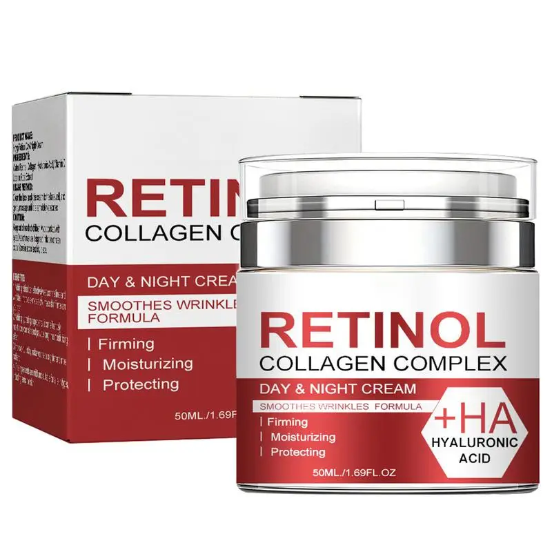 Горячий 50 мл крем для лица с ретинолом увлажняющий укрепляющий осветляющий уход