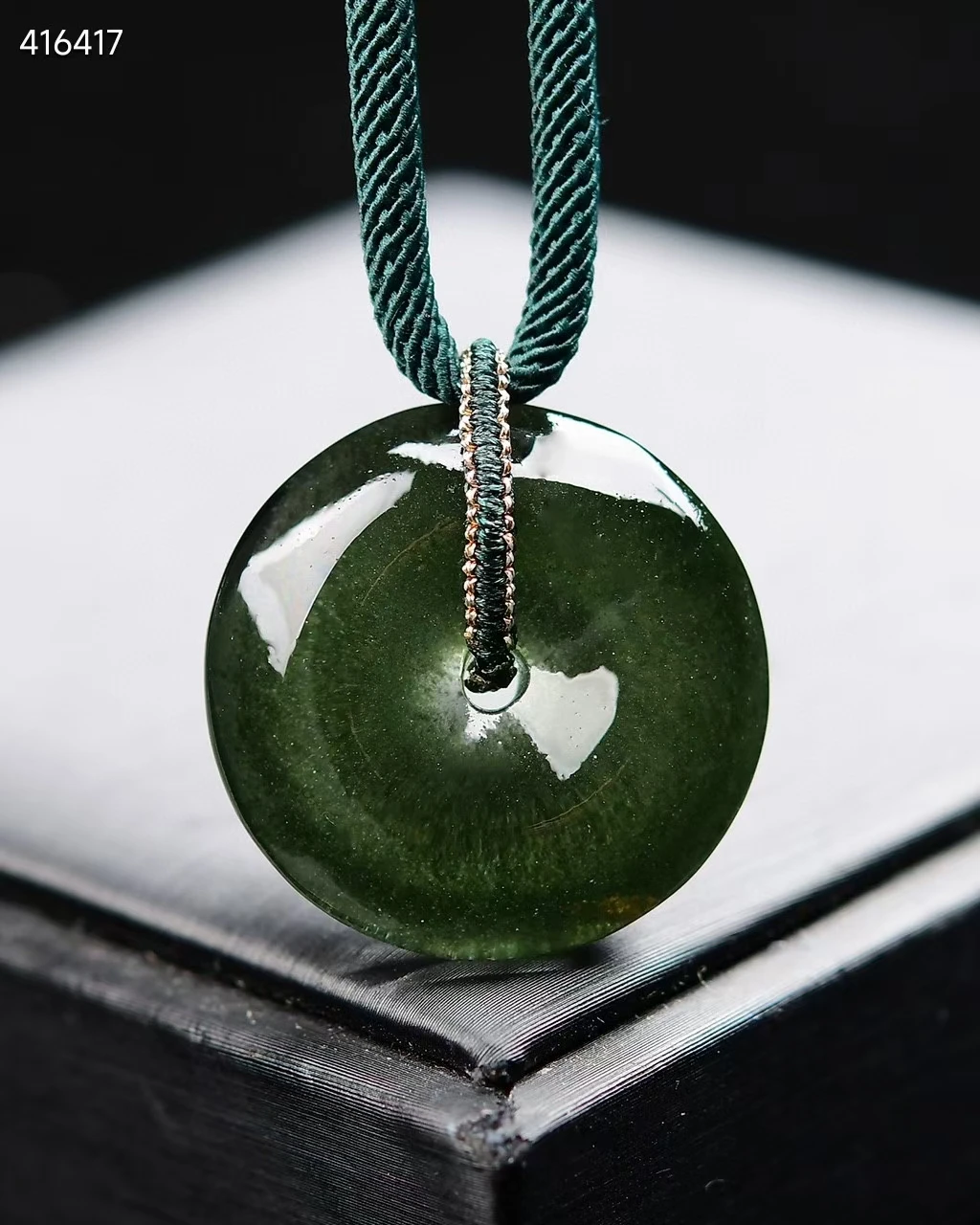 

Natural Green Phantom Quartz Pyramid Pendant Round Donut Brazil 28*28*8mm Women Man Rare Fashion Jewelry Genuine AAAAAA