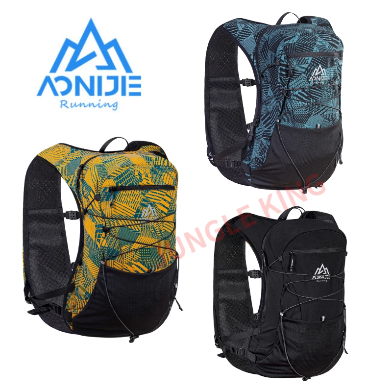 AONIJIE C9112 Newset 12L Outdoor Sports Cross-country Backpack Hydration Pack Travel Bag Vest Harness For Running Riding Hiking