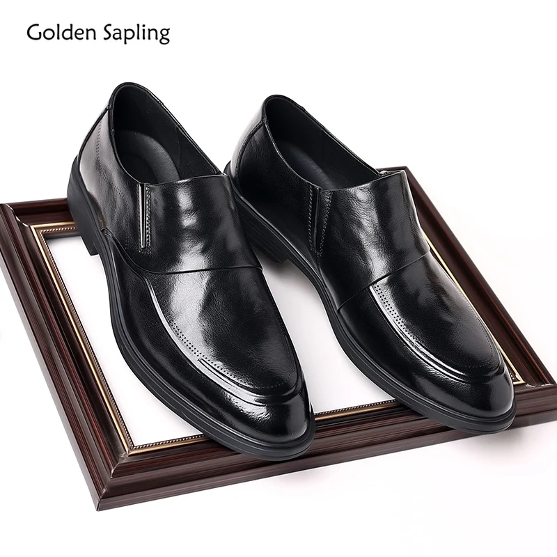 

Мужские деловые туфли-оксфорды, коричневые туфли на плоской подошве, Классические лоферы, деловая обувь для отдыха, лето 2019