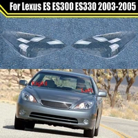 car front headlight cover for lexus es es300 es330 2003 2004 2005 headlamps transparent lampshades lamp light lens glass shell