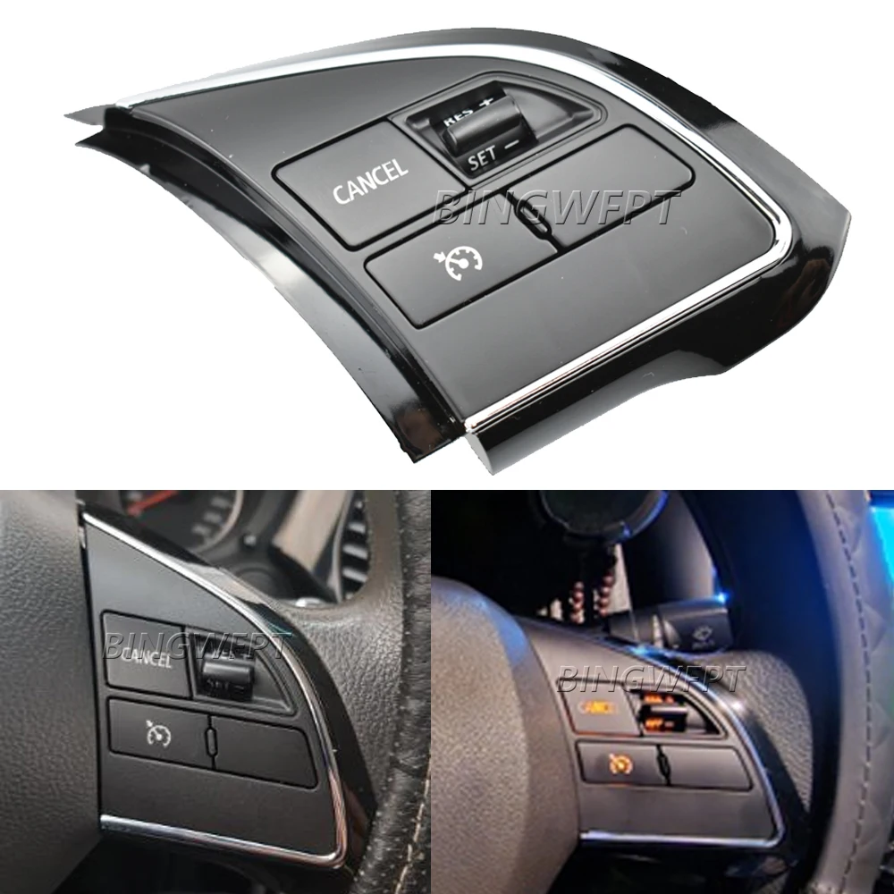Фото Кнопка управления круиз-контролем, аудио и Bluetooth на руле для Mitsubishi Outlander, Xpander, Eclipse Cross 16-19, Triton 15-17 №2
