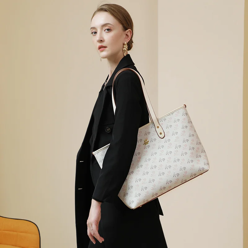 

Брендовая оригинальная Высококачественная роскошная женская сумка для покупок Kamans CARMANS большой емкости Laohuatuo специальная ручная прочная ж...