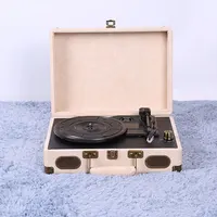 Multi-Functional European Classical Phonograph Vinyl Record Player Retro Bluetooth Speaker Vintage Record Player