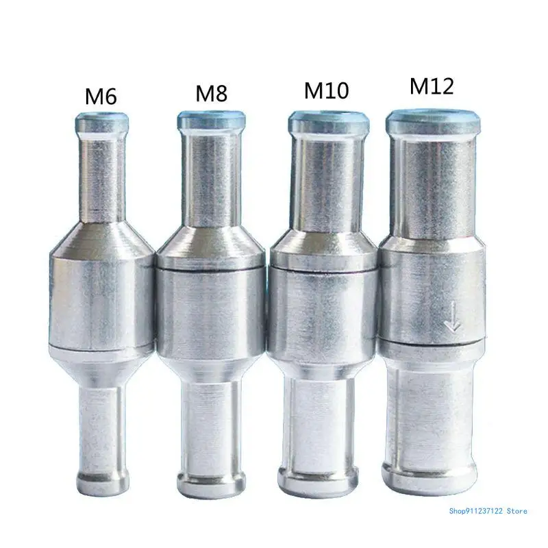 

Линейный обратный клапан 6/8/10/12 мм, дизельное топливо, бензин, жидкость, односторонний алюминиевый сплав